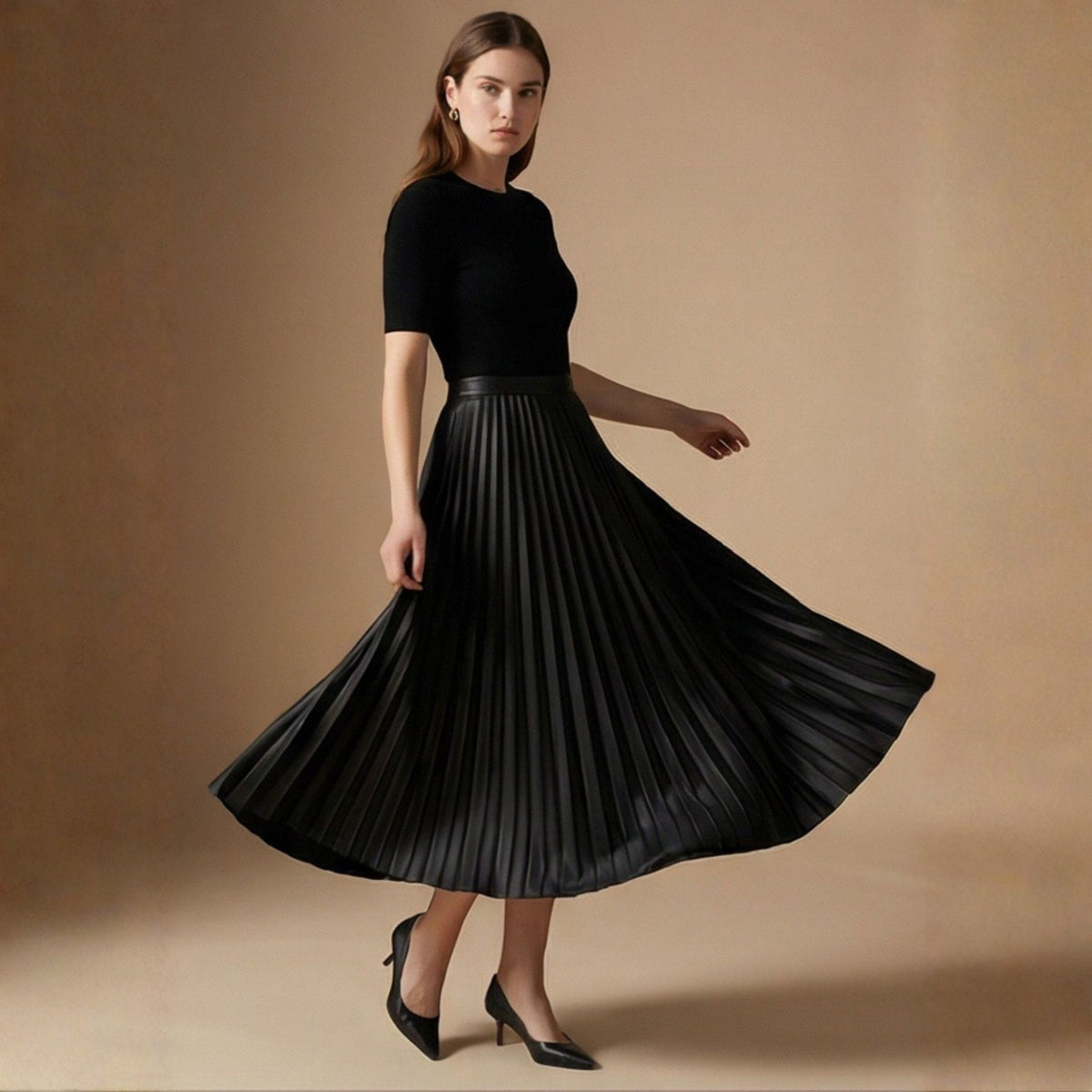 The Pleated Skirt