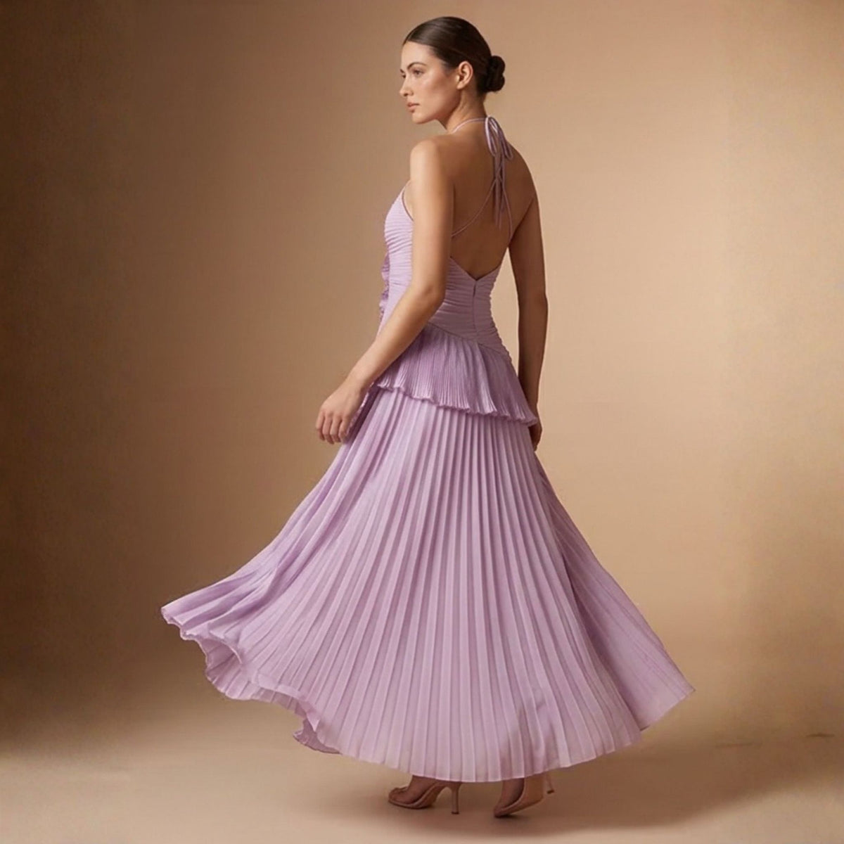 The Pleated Maxi