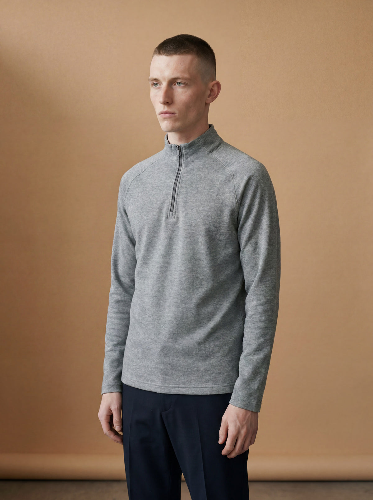 The Half-Zip Pullover — alt view
