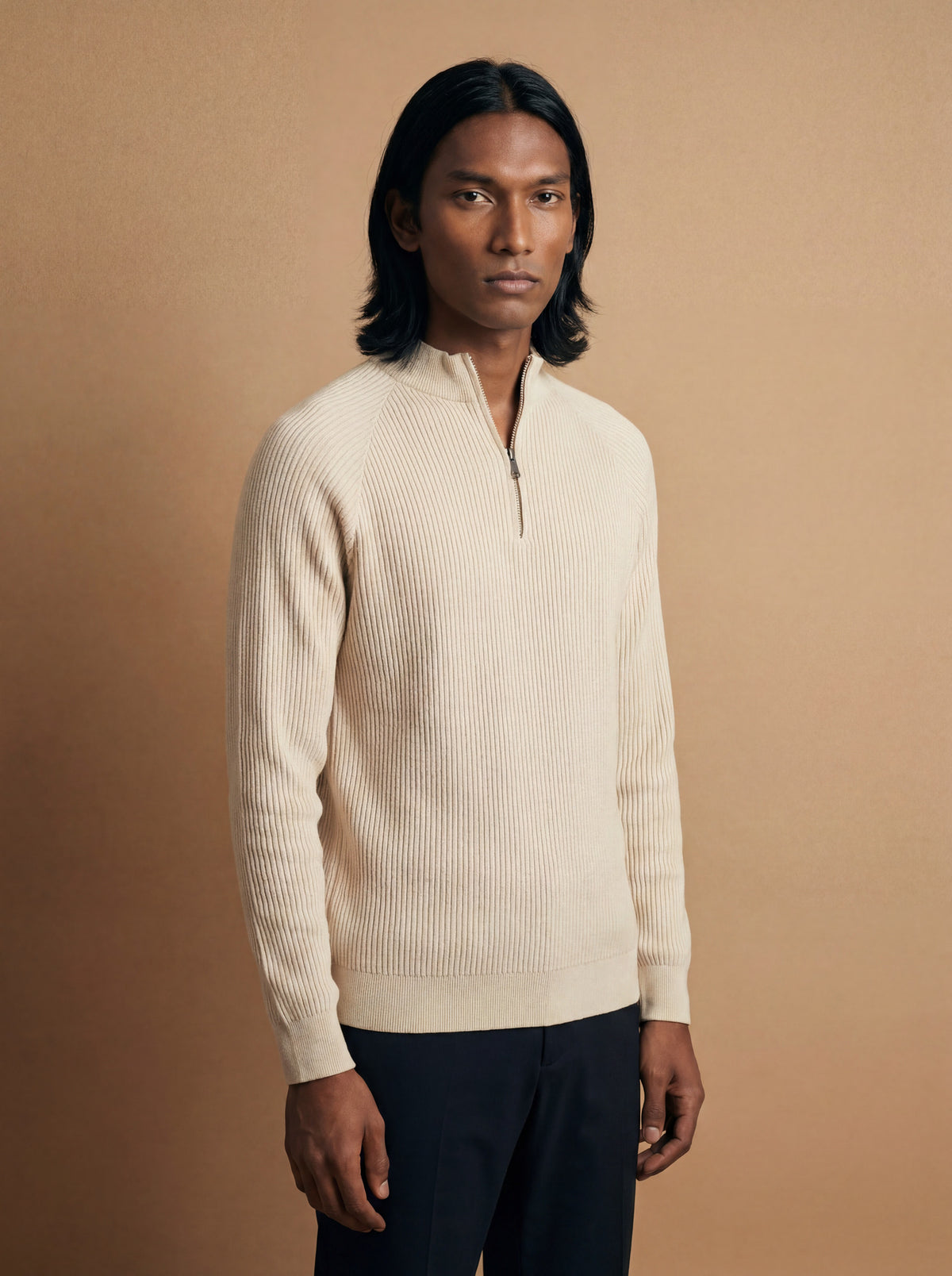 Le sweat à capuche en velours — alt view