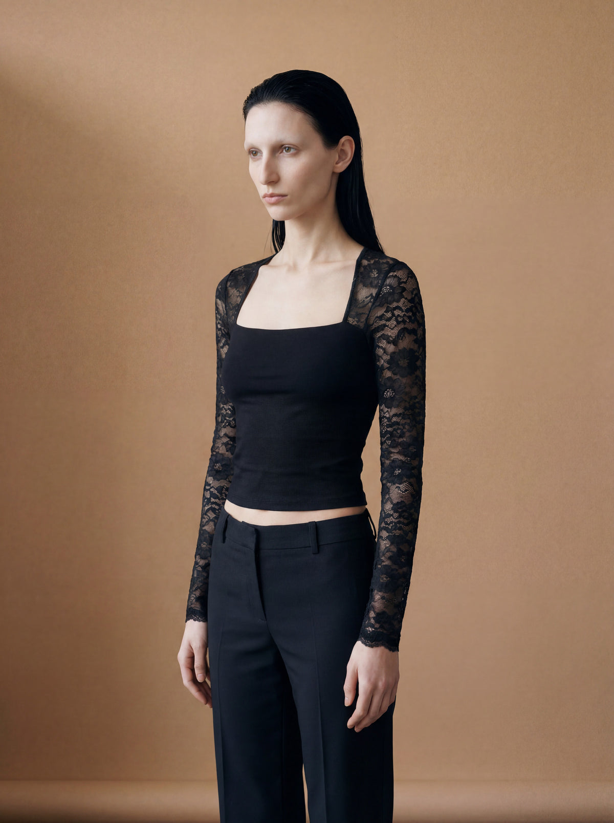 The Lace Crop — alt view