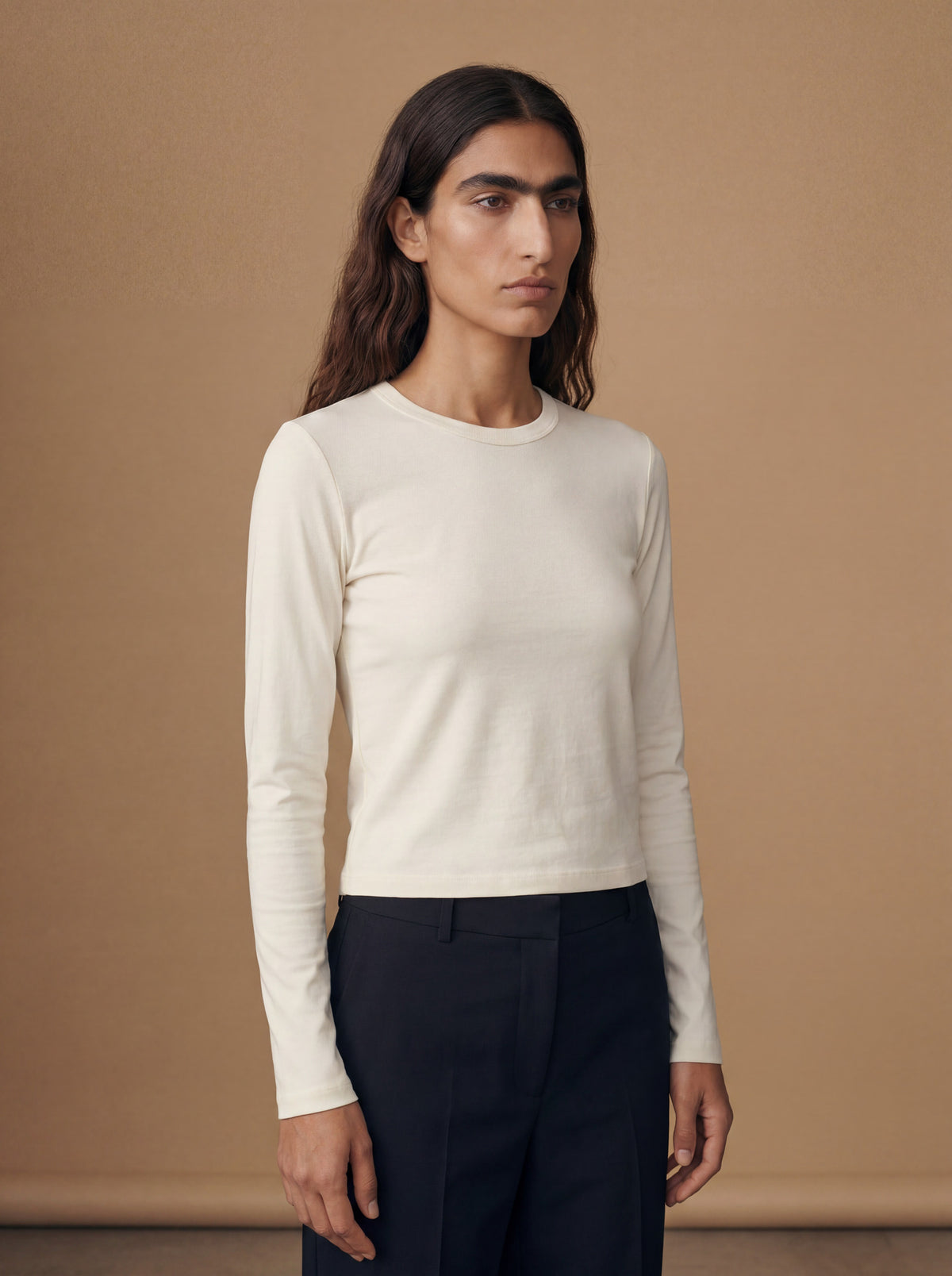 The Long-Sleeve Tee — alt view