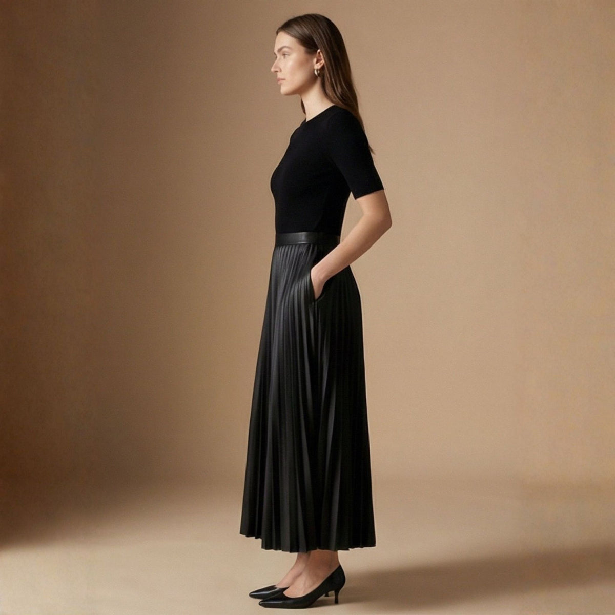 The Pleated Skirt — alt view