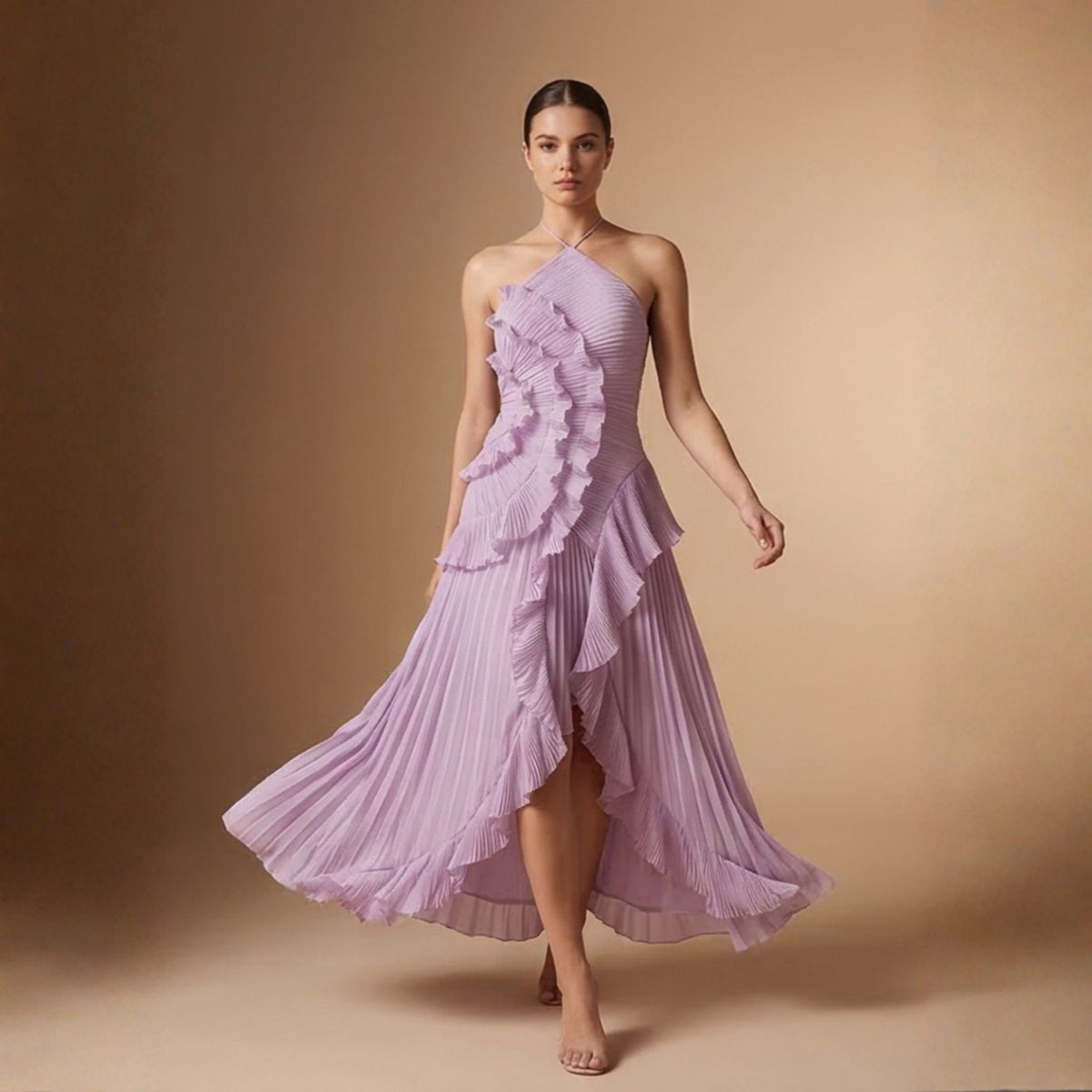 The Pleated Maxi