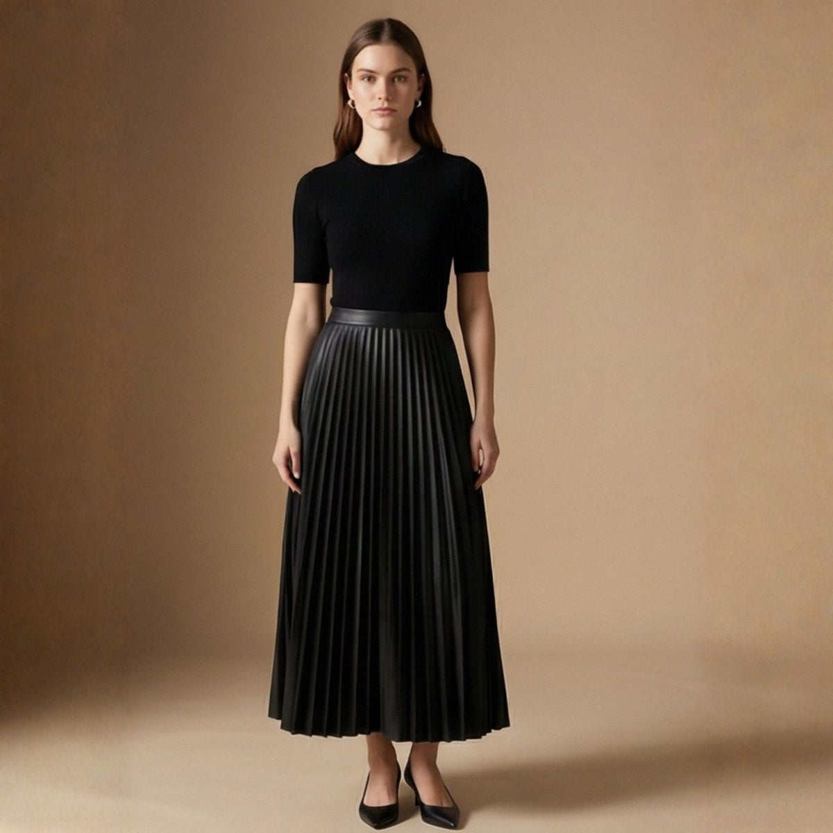 The Pleated Skirt